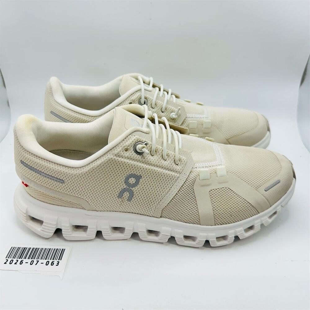 On Running Cloud 6 Running Shoes Pearl/White Sneakers | Women's Size 6.5 | EUC - Picture 2 of 10